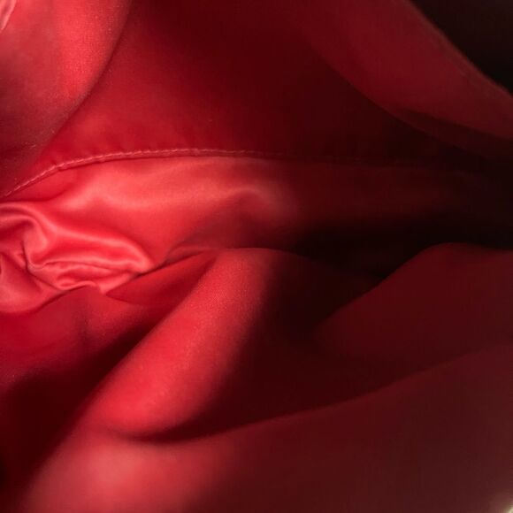 Coach poppy small canvas khaki logo crossbody bag sequins,black & Orange accents - Picture 12 of 15